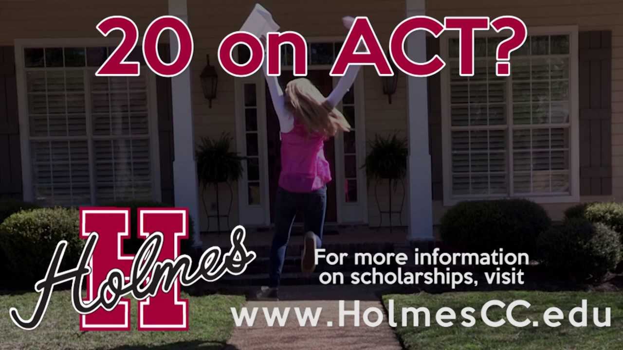 ACT Scholarship: Score 20 for FREE TUITION - YouTube