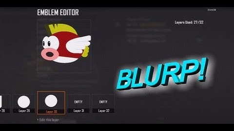 Black Ops 2 Emblem Tutorial - Super Mario Fish!!