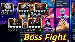 4 star solos 7 star Boss - 4 stars in Threat Level 5 | Final Fight 🤩 - MCOC