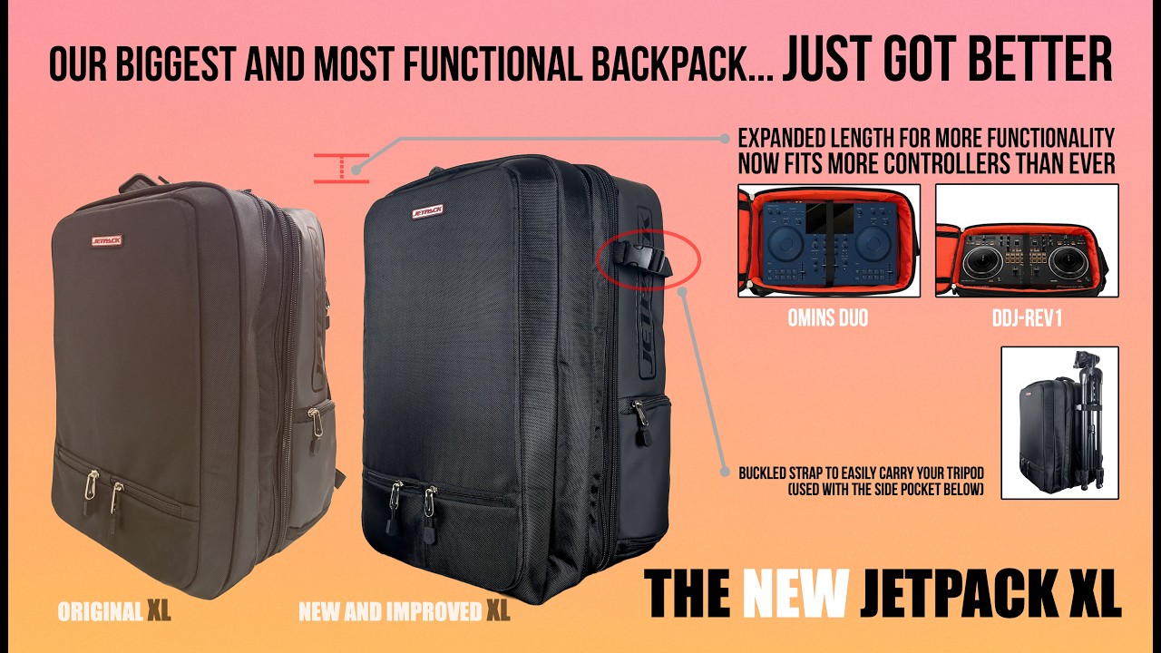 JetPack XL Full Size DJ Bag – JetPack Bags