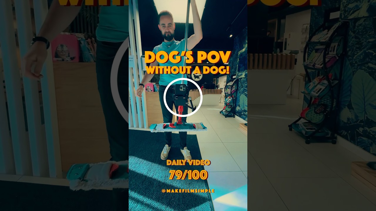Pet POV Hack You Can Do at Home! 🎥🐕  