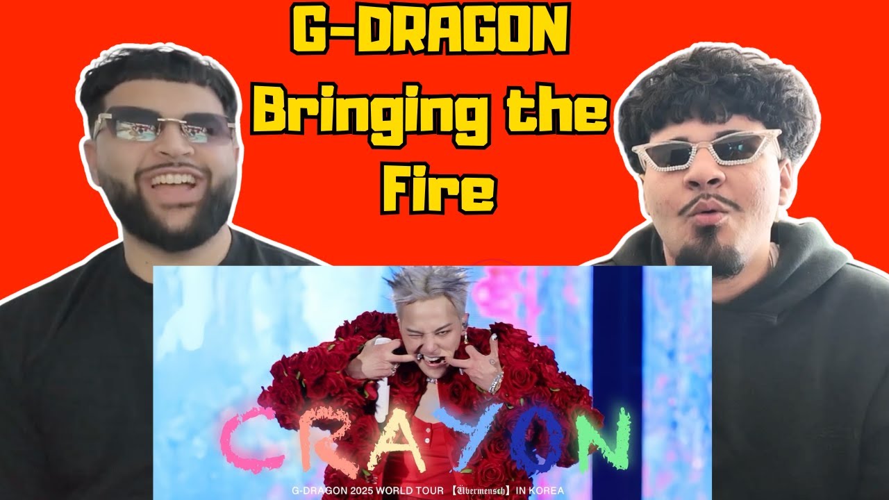 (G-DRAGON) -CRAYON | РЕАКЦИЯ НА МИРОВОЙ ТУР ВЖИВУЮ