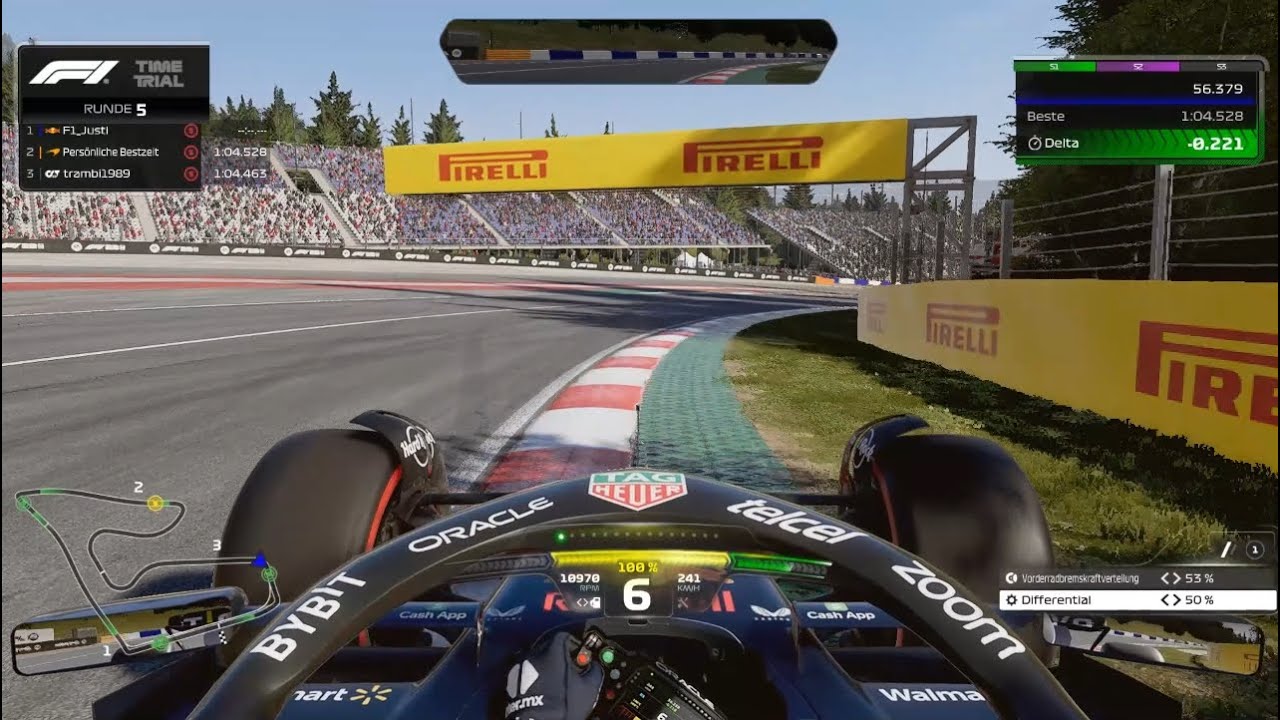 F1 23 Austria Hotlap Top 7 World Rank + Setup No Assists YouTube