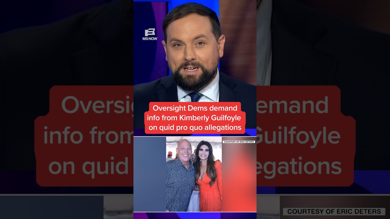 Oversight Dems demand info from Kimberly Guilfoyle on quid pro quo allegations