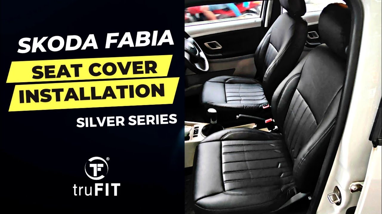 Skoda Fabia Seat Cover Installation, Bucket Fitting