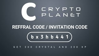 crypto planet reffral code | crypto planet game | get 200 pht and xp | referral bonus screenshot 1
