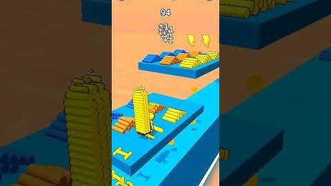 Ladder Race || Gameplay Level 3 Failure || VOODOO || #SHORTS