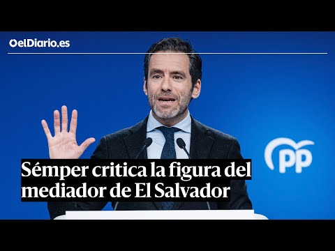 SÉMPER critica la figura del MEDIADOR: “Dudamos que un señor de El Salvador conozca algo de España”