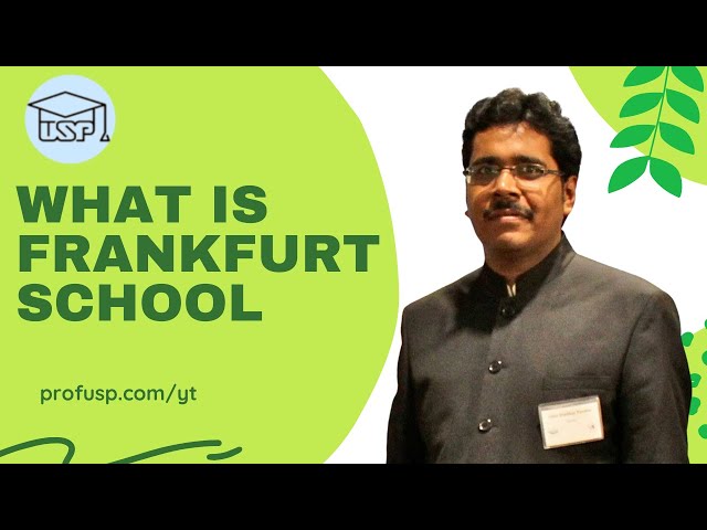 What is Frankfurt School