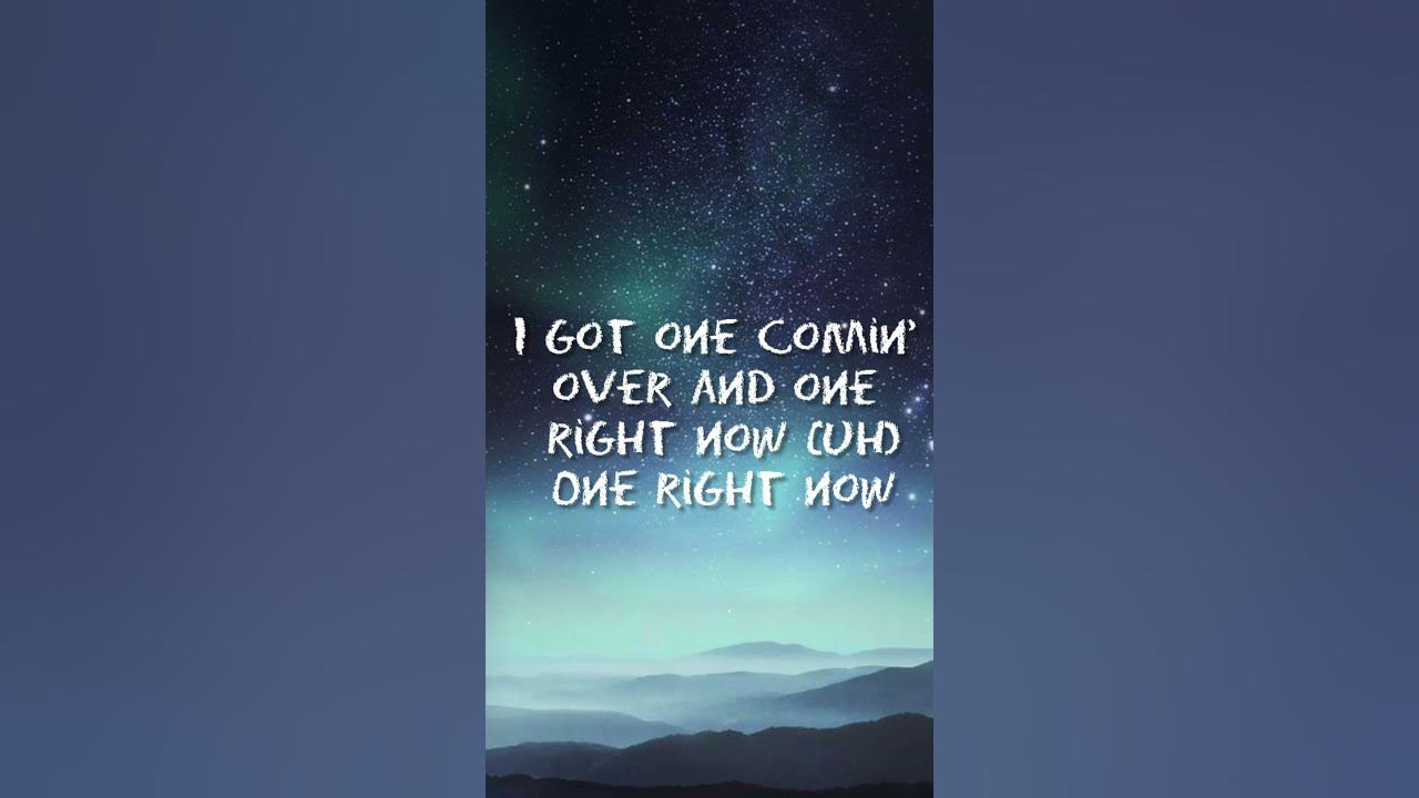 Post Malone , The Weeknd - One Right Now (Lyrics) #shorts Post Malone , The Weeknd - One Right Now (Lyrics) #shorts