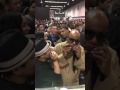 Stevie Wonder playing Suzuki chromatic harmonica at Namm show 2017