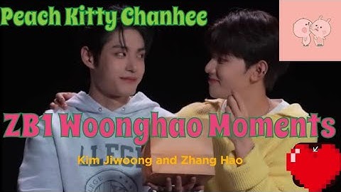 Zerobaseone ZB1 Woonghao Moments #6 - Kim Jiwoong and Zhang Hao