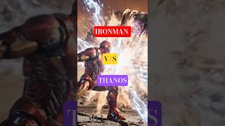 IRONMAN vs THANOS #fighting #marvel #edit #ironman #MCU #avengers #thanos #marvelstudios
