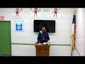 The Bible Speaks Church Pastor Johnson: "Spiritual Growth" 4.12.2025 Saturday