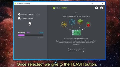 BALENA ETCHER, creating Linux boot disks very easily and intuitively