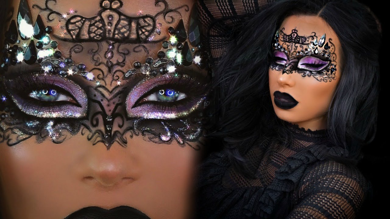 Masquerade Mask Makeup