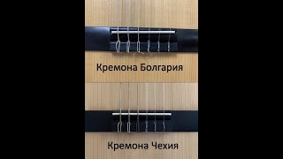 Обзор Универсальная Гитара для левшей и правшей - Кремона Чехия с прямым порожком