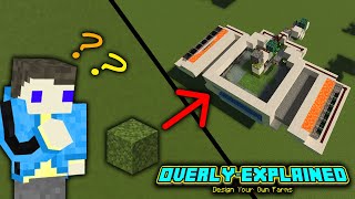 Moss Farms are EASY to Design - Overly Explained - #redstone  basics for #minecraft  #bedrock