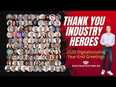 "Thank you, industry heroes" - Digitalscouting Year-End Greetings