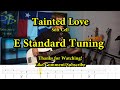 Tainted love  soft cell bass cover with tabs