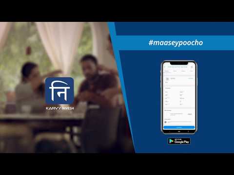 Karvy Nivesh | Mutual Fund App | #MaaSeyPoocho