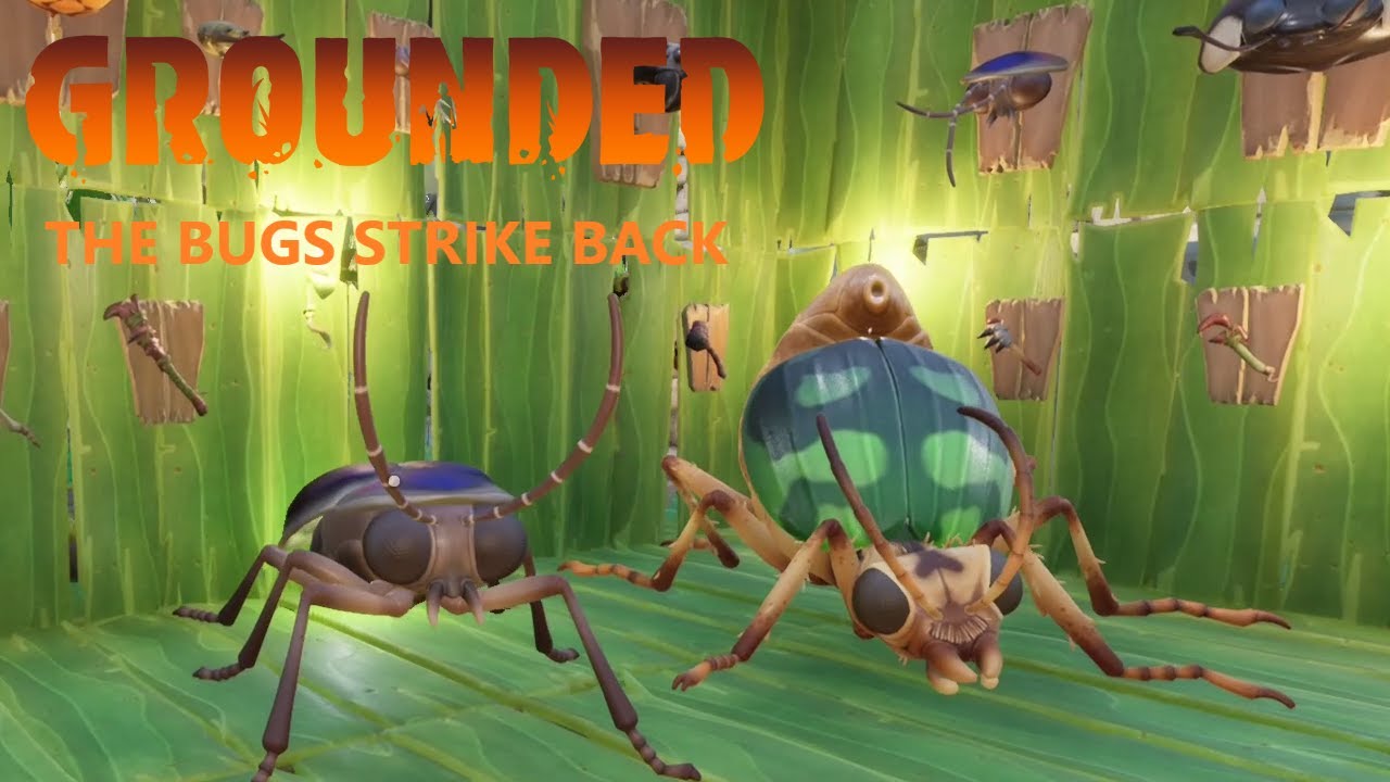 Grounded - The Bugs Strike Back - Part 77 - Stuffing bugs for display!