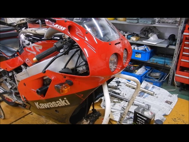 Front Fork Overhaul] ZXR400 - YouTube