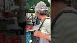 Cabbage market | Farmer market #brno #czechrepublic #travel