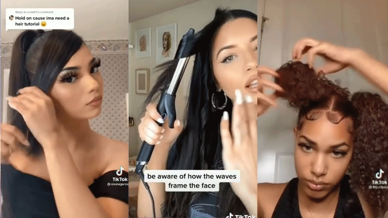 penteados aesthetic do tiktok!