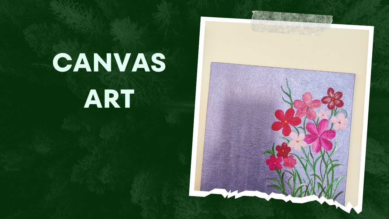 Acrylic painting on canvas YouTube