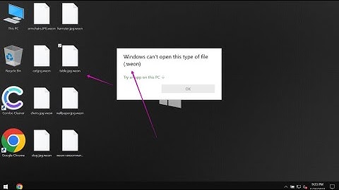 Weon ransomware removal [.Weon file virus].