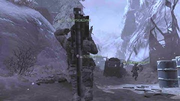 MW3 Outpost: Across Map Throwing Knife