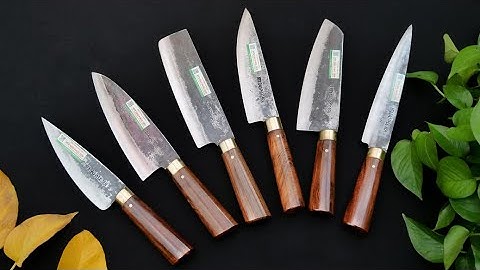 Bộ dao CB66 - ĐẸP XUẤT SẮC - Hàng Chuẩn Của HTX Dao Phúc Sen