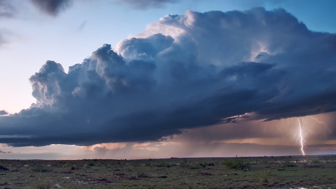 A New Mexico Supercell That Wanted to Hide Its Secrets - YouTube