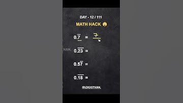 💥 Math Hack P/Q form in just 5 sec! 🤯 #shorts #viral #math