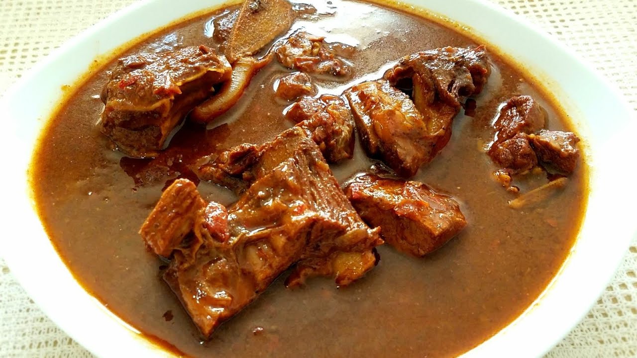 ⁣Yemeni Veal Stew ( Mareg) طريقة تحضير مرق العجل اليمنيه