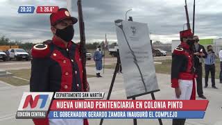 Zamora inauguró el nuevo complejo penitenciario Nº4 de Colonia Pinto