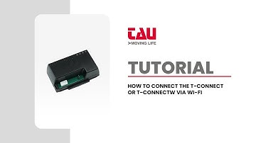 TAU | TUORIAL: HOW TO CONNECT P-250T-CONNECT OR P-250T-CONNECTW VIA WI-FI