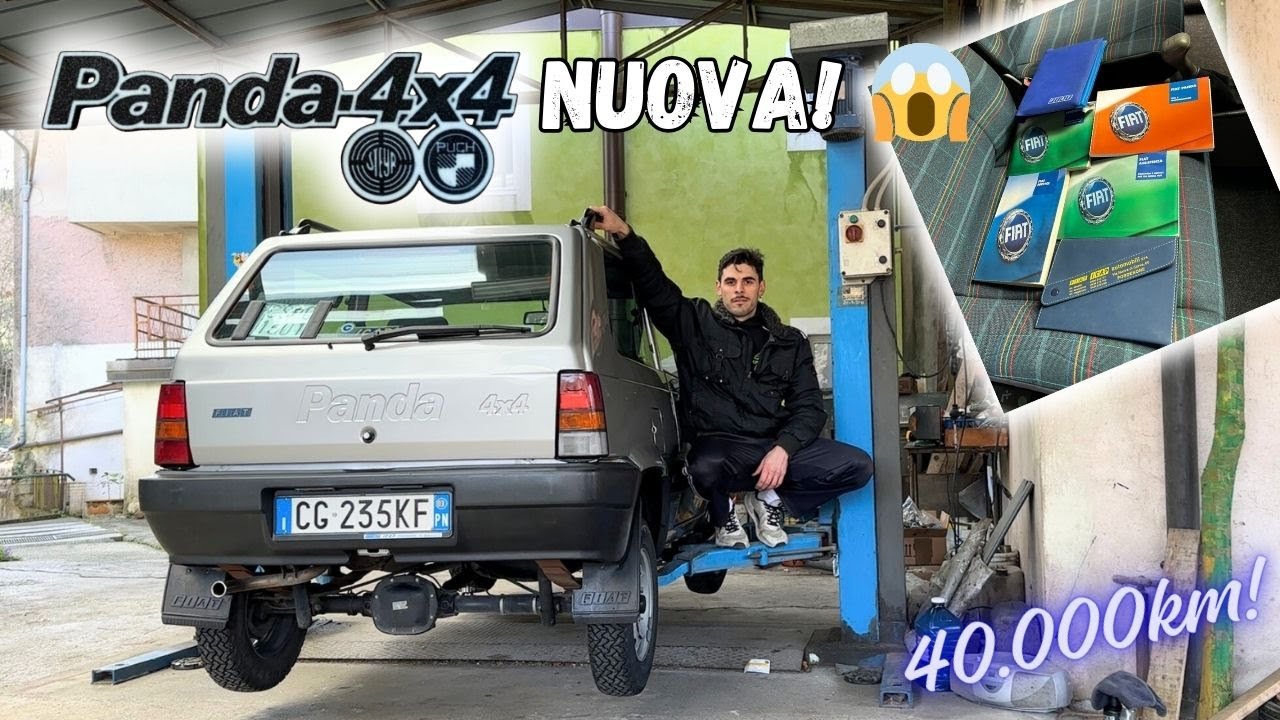 PANDA 4x4 Fineserie, Multipoint, come non l’avete MAI vista! "NUOVA" con 40.000km del 2003! 😱