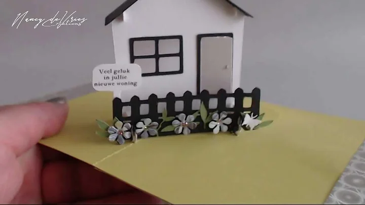 pop-up house met led