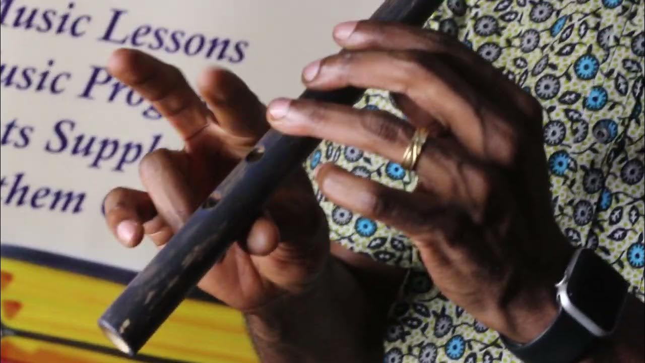 Atenteben (Ghanaian traditional flute) technical exercise YouTube