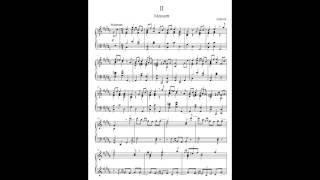 minuet in g-sharp minor