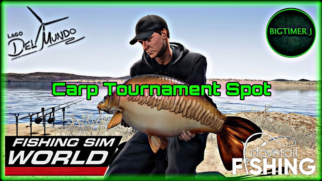 Lago Del Mundo - Carp Tournament Spot - Fishing Sim World 🎣 