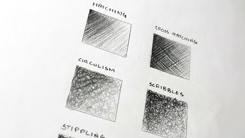 6 SHADING TECHNIQUES YOU CAN START WITH….