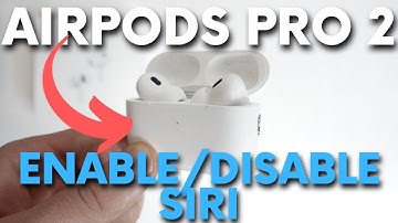 How to Turn Off Siri Notifications on AirPods Pro 2?