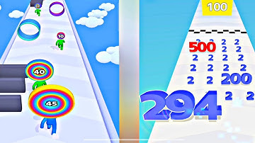 Number Master vs Layer Man Gameplay ios, Android (math Game) New update #numbermaster #layerman