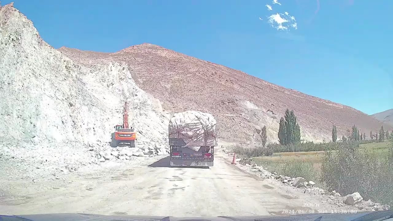 من إملشيل إلى تنغير عبر أكدال، آيت هاني، تمتتوشتimilchil to Tinghir