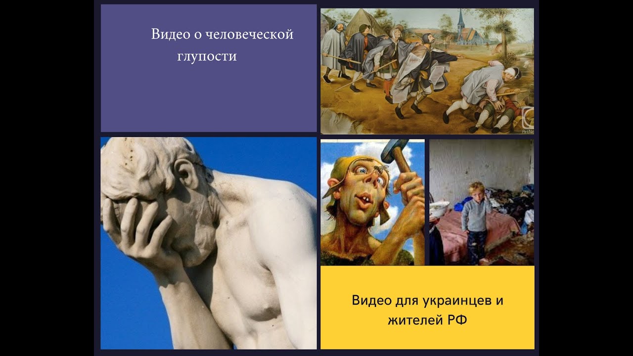 Видео о человеческой глупости - YouTube