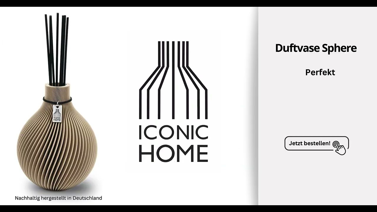 Duftvase Sphere von ICONIC HOME