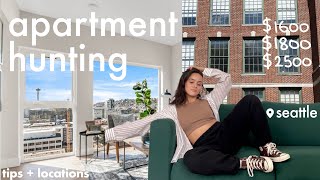 APARTMENT HUNTING IN SEATTLE // tips + locations + prices!
